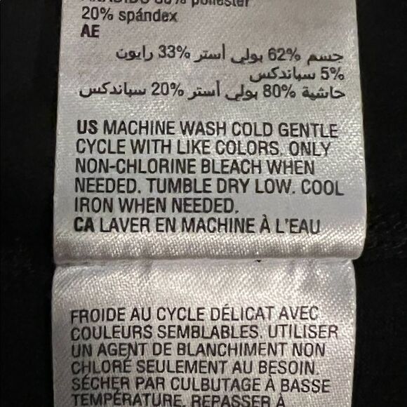 ID Ideology Black Active Mesh Back T-Shirt Women's Small NWT - Picture 11 of 11